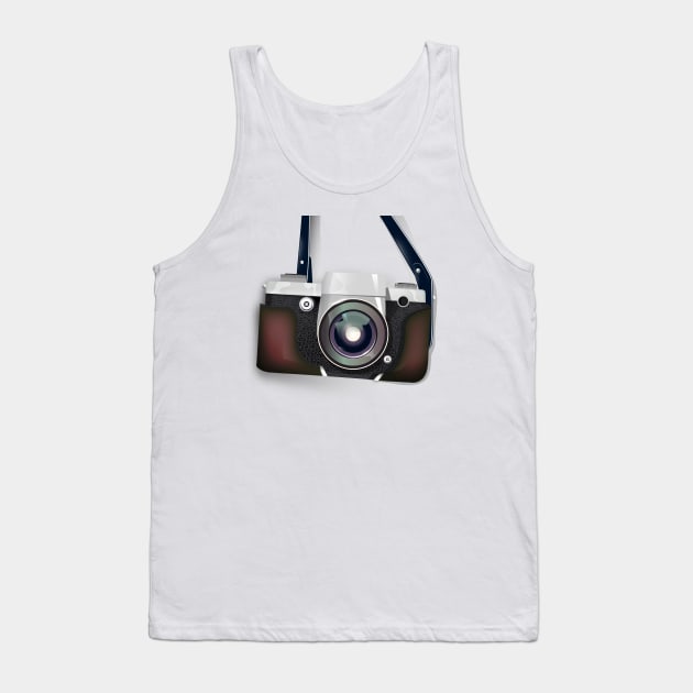 Vintage Film Camera Tank Top by nickemporium1